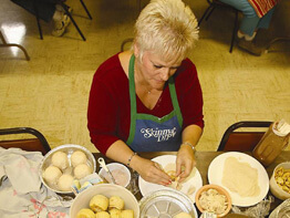 St. Peter’s whips up 5,200 apple dumplings for fall festival