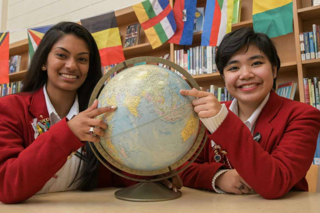 Mercy High School offers international scope