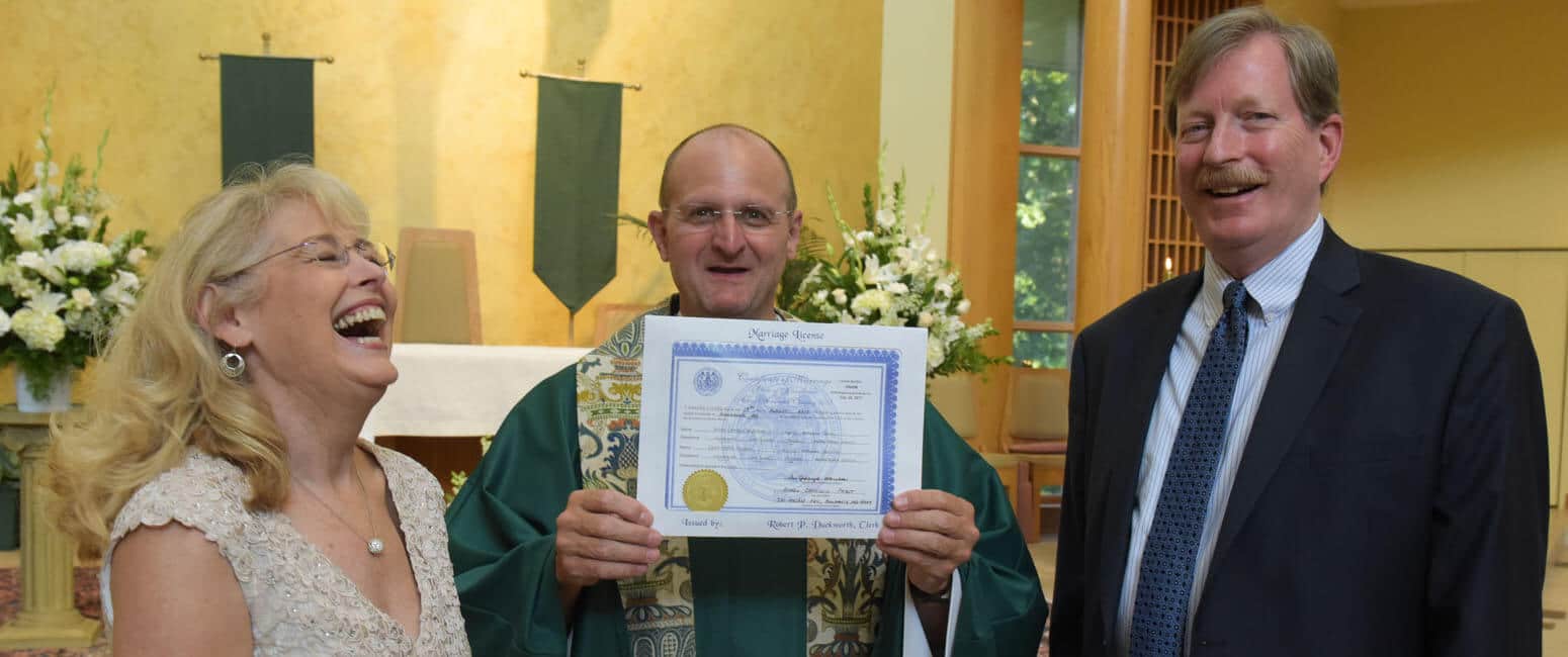 Something New: Weekend Mass at St. Andrew by the Bay includes marriage