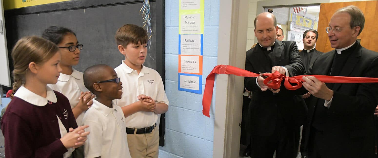 Archbishop Lori helps usher in new school year in Fullerton