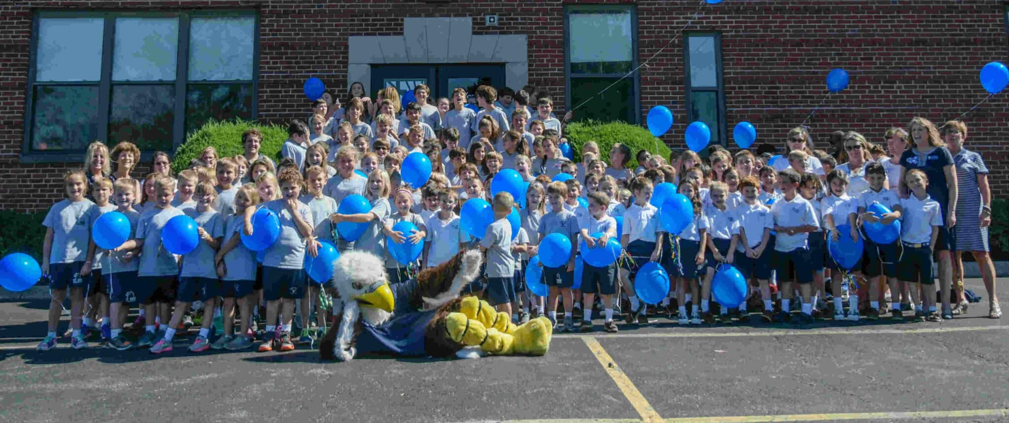 Hydes school students celebrate Blue Ribbon status