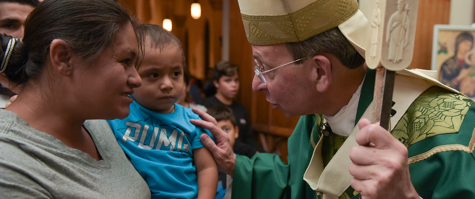 Archbishop Lori shows support for young immigrants facing possible deportation