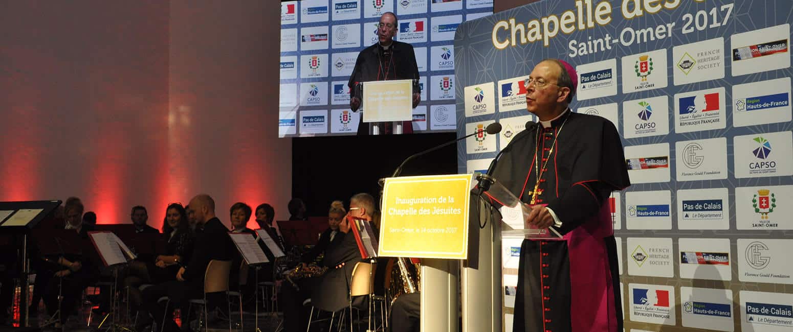 Chapel re-opening in France marks ties to Carroll students