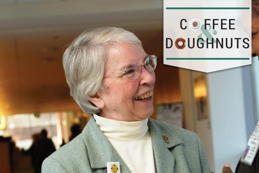 Coffee & Doughnuts with Sister Helen Amos