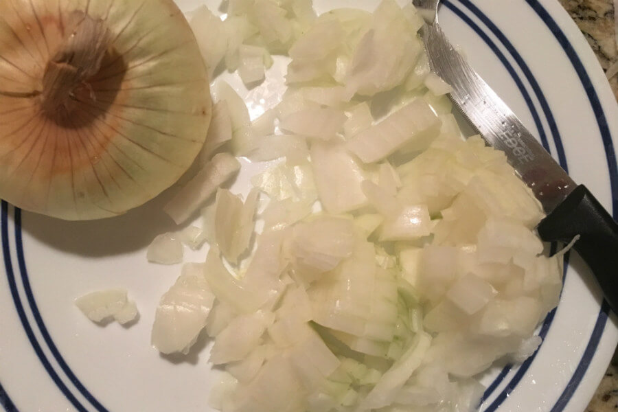 How to cut an onion without tears, that art app, snow days, and growing crystals (7 Quick Takes)
