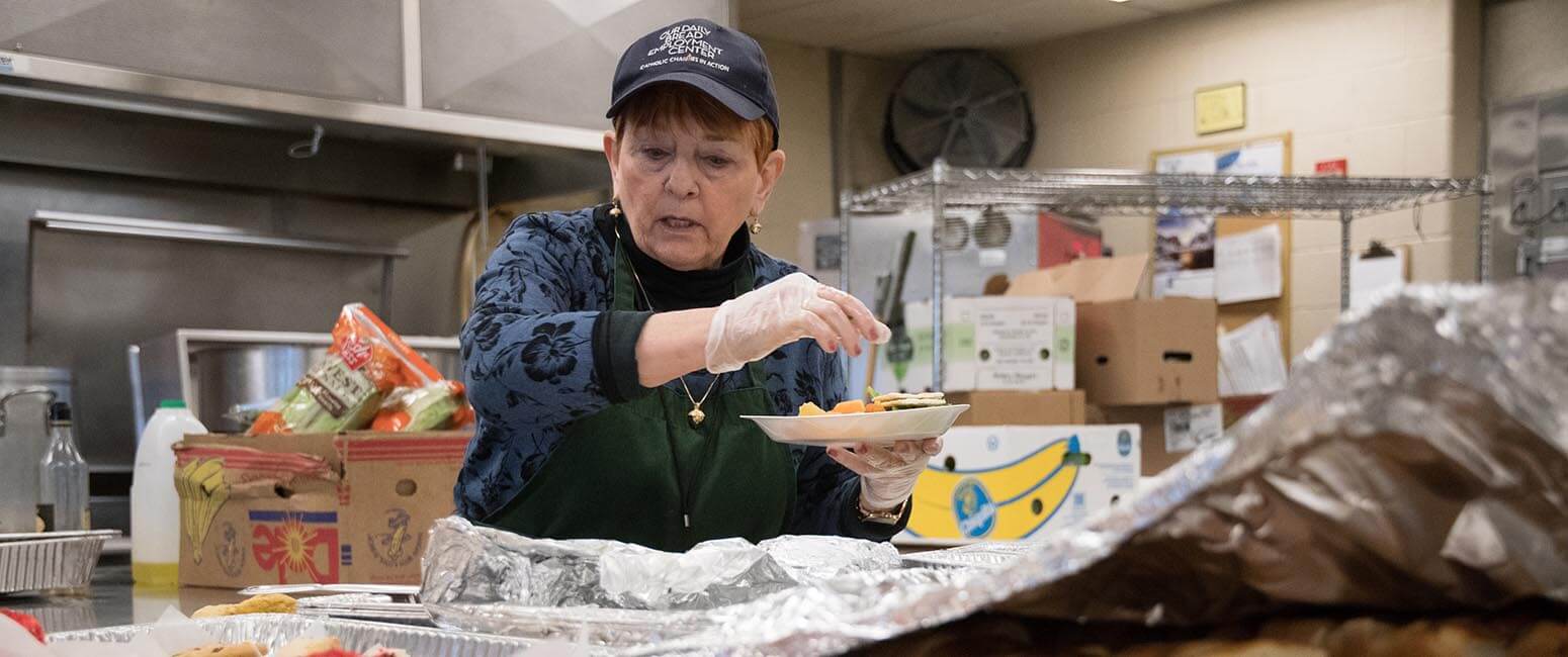 Catholic Charities warm hundreds in Baltimore with meals, shelter