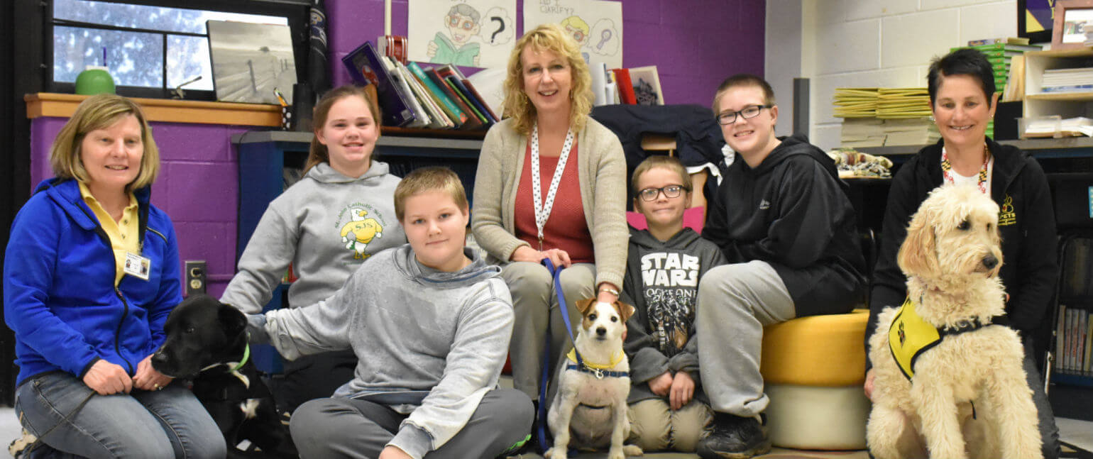 Furry friends encourage reading in Carroll County