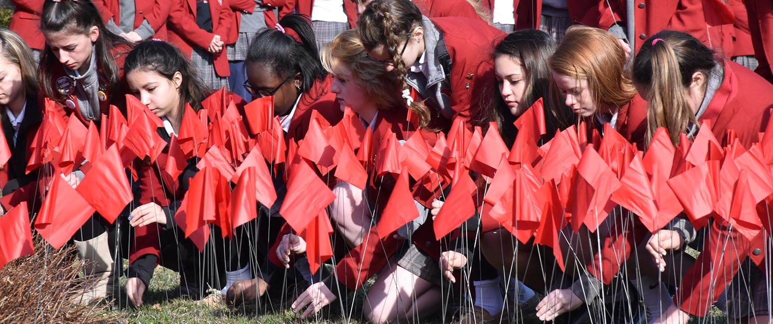 Maryvale joins other Catholic schools in honoring victims of gun violence