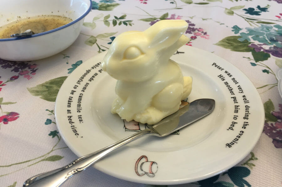 Easter dinner and eggs and bunnies, a half-birthday celebration, and a sign of gratitude (7 Quick Takes)