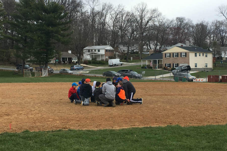 The first day of baseball season