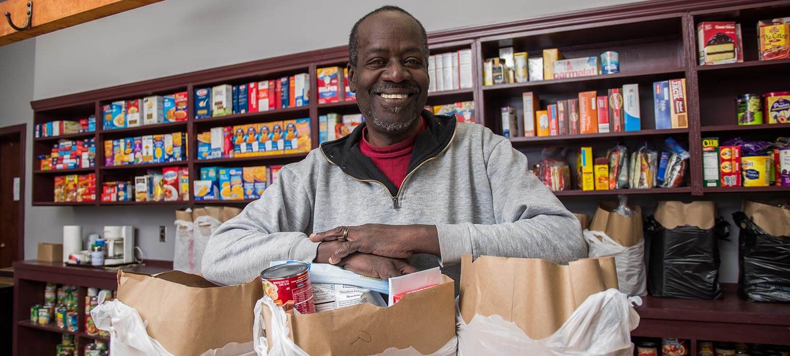 East Baltimore man dedicated to parish, food bank