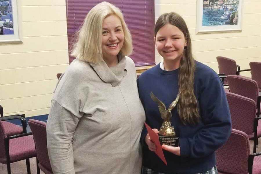 Glyndon student wins with essay