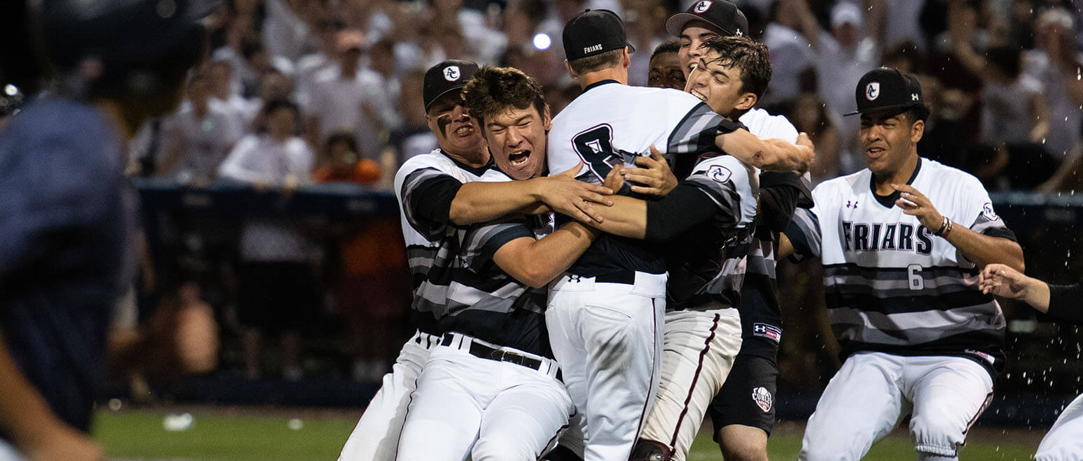 Big fifth inning leads Curley to first A Conference baseball title since 2001