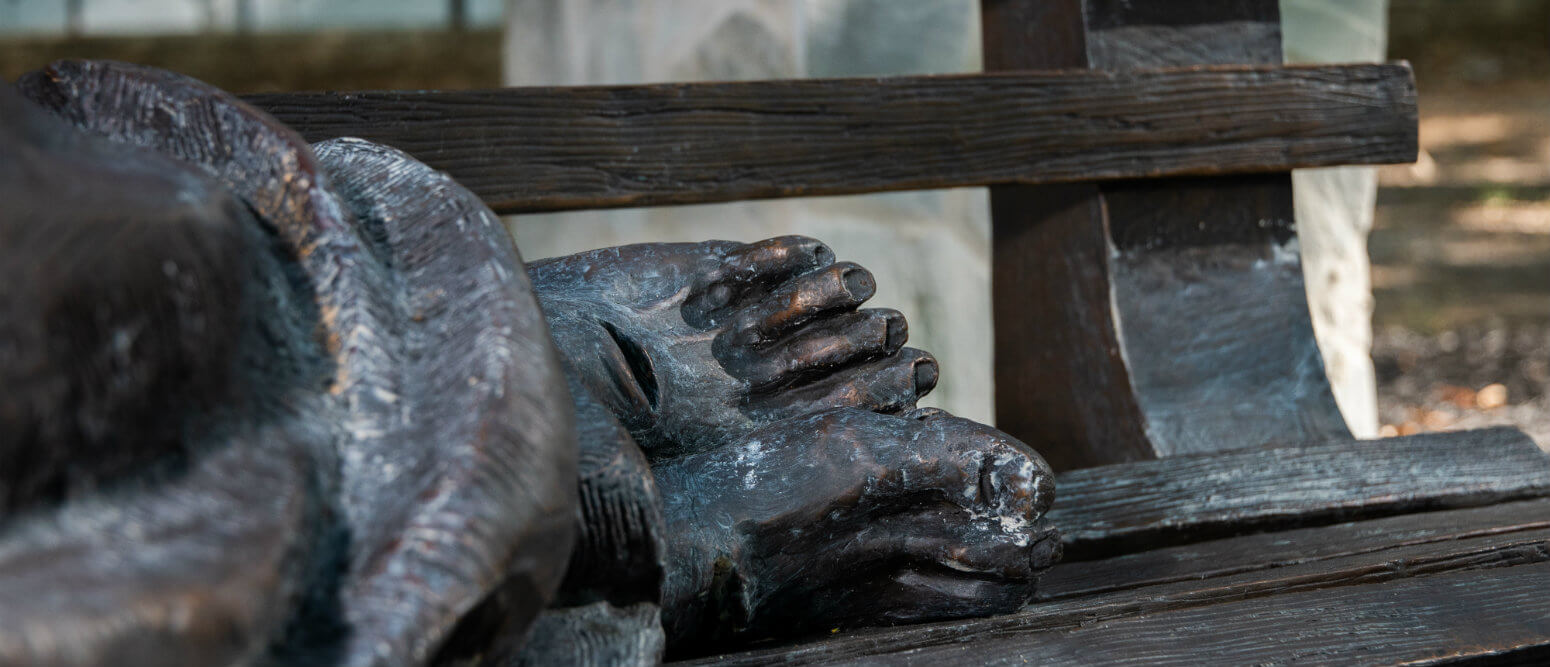 ‘Homeless Jesus’ finds a permanent haven in Baltimore parish