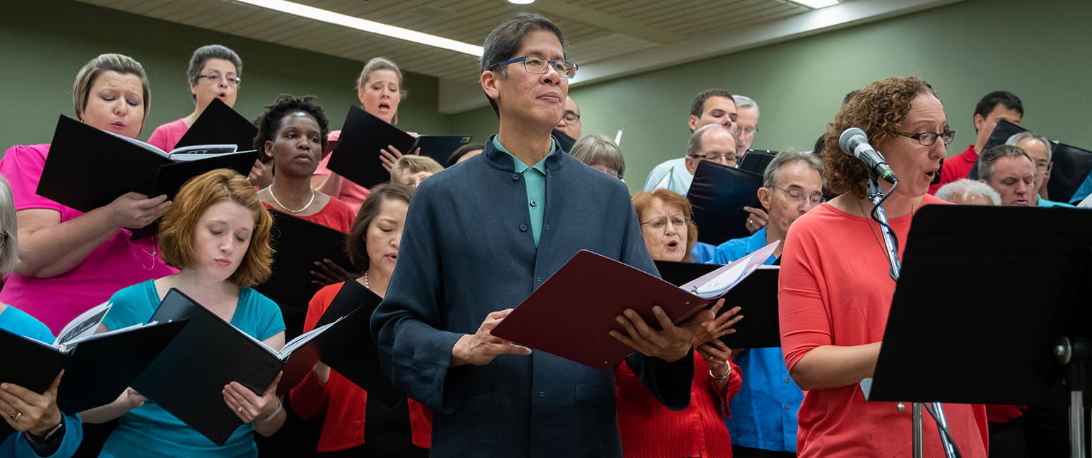 Liturgical music inspires people’s imagination, composer says