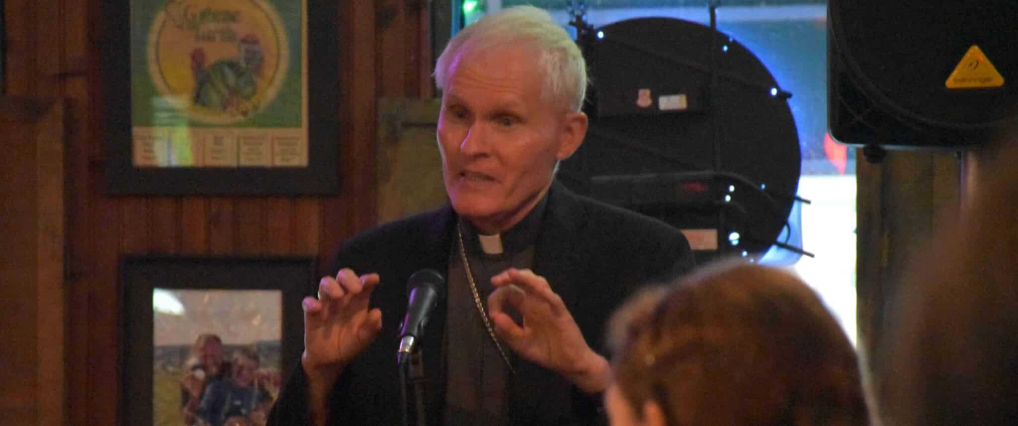 Bishop Brennan discusses “Humanae Vitae” with young adults