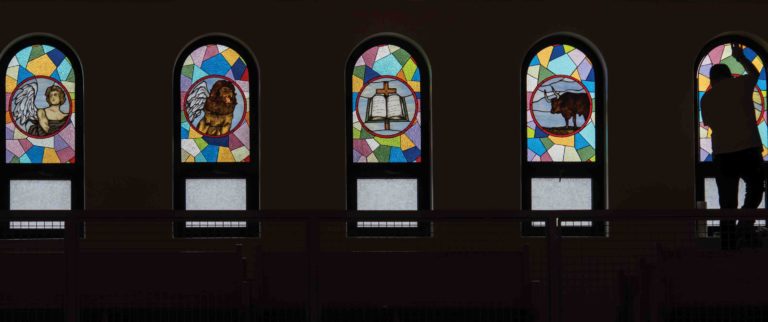 Brooklyn stained glass studio creates windows for Liberty Heights