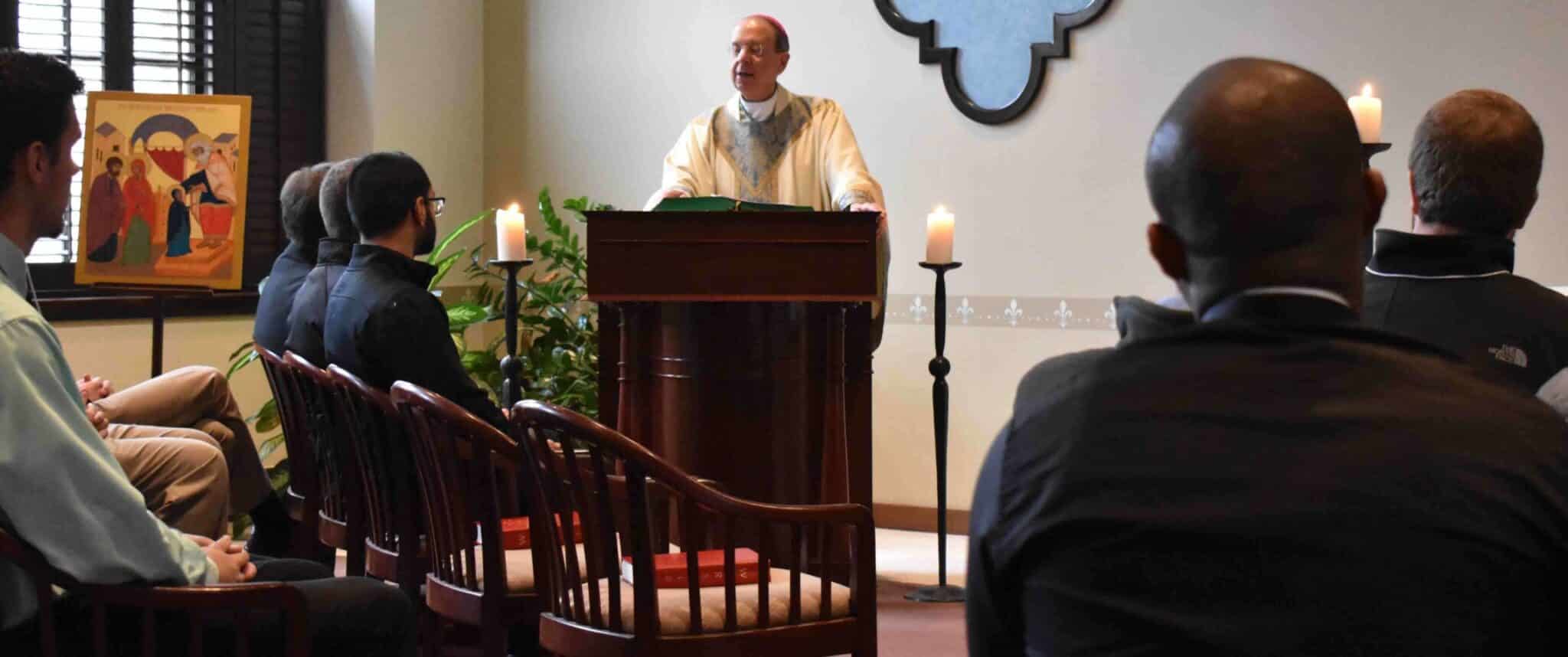 Weekend retreat helps young men discern religious calling
