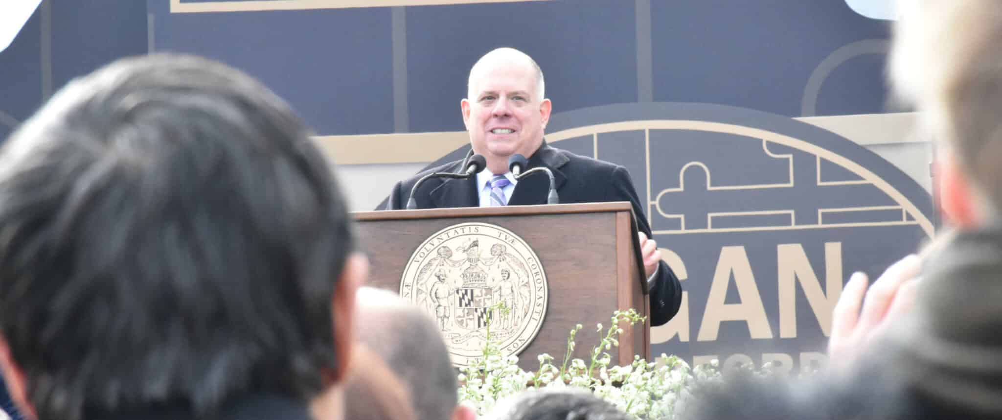 Archbishop Lori offers prayers at Hogan’s inauguration