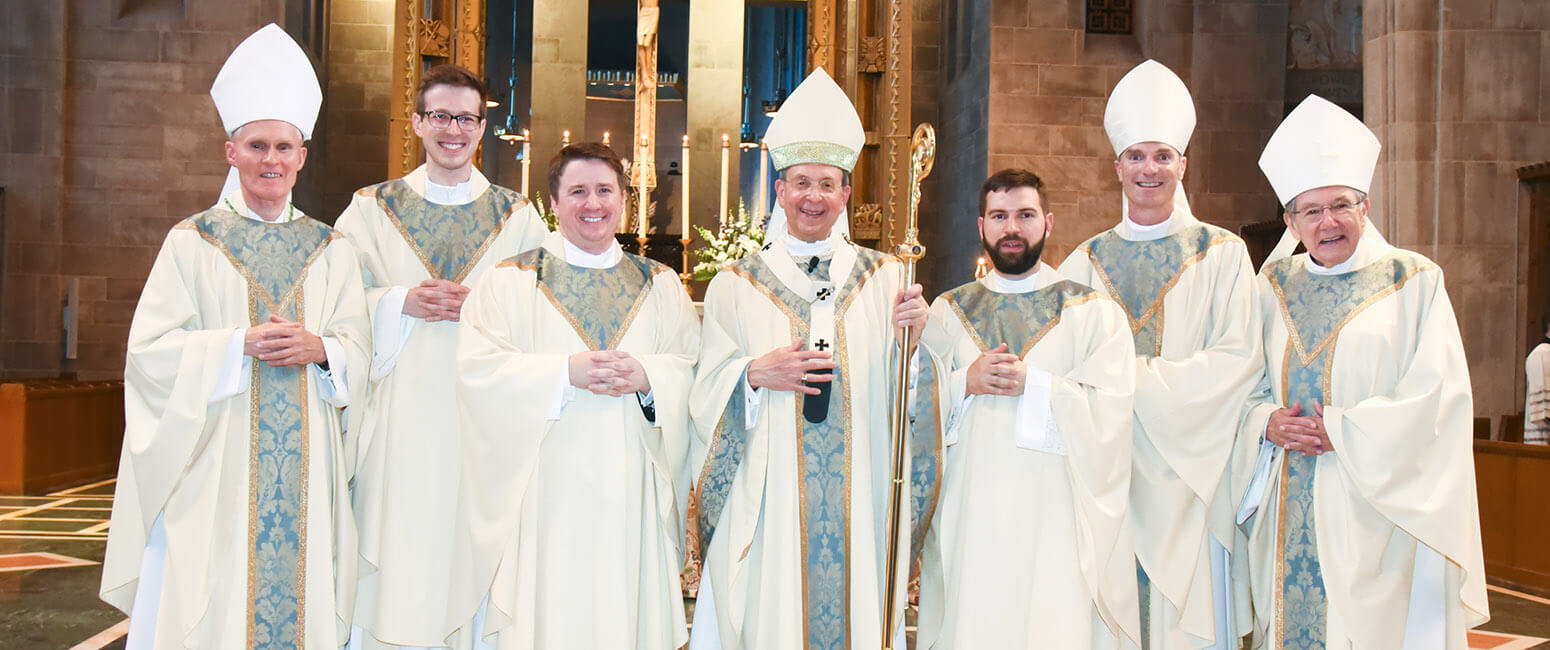 ‘Indescribable joy’ as three men ordained to the priesthood in Baltimore