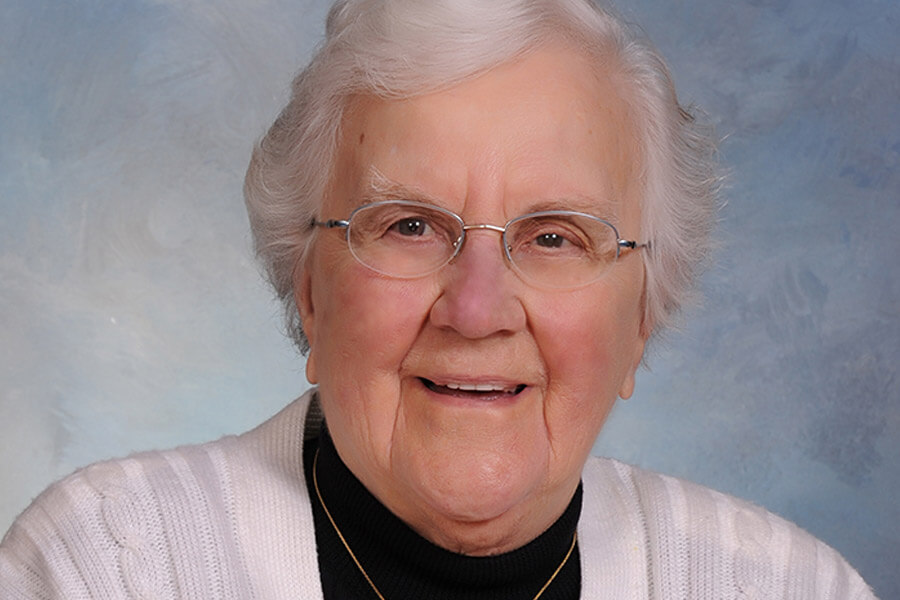 Sister Jordan Marie Goeke, OSF, served at St. Joseph Hospital