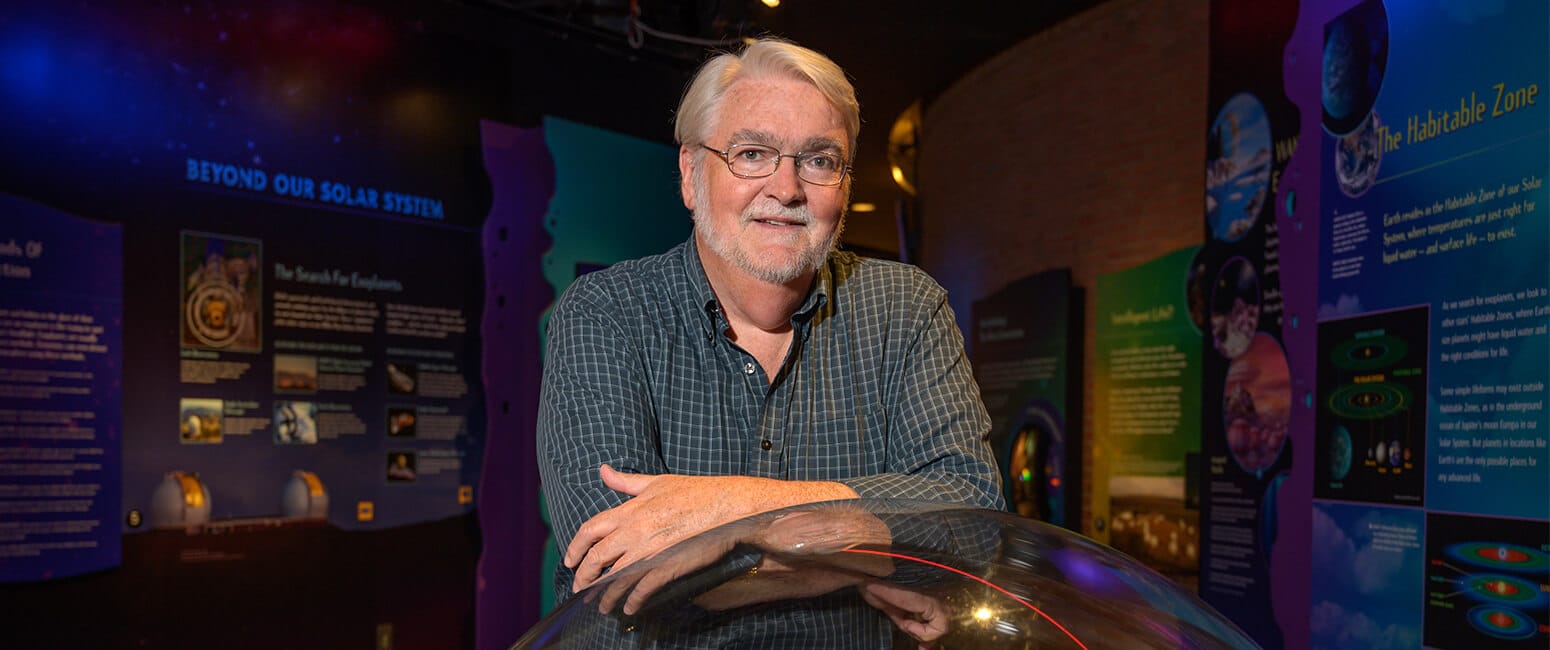 In retirement, Fullerton parishioner keeps an eye on the heavens