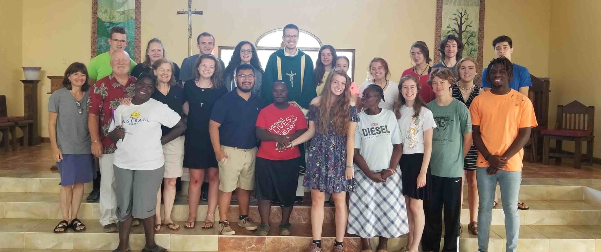On a Mission: Young parishioners, students opt for summer service