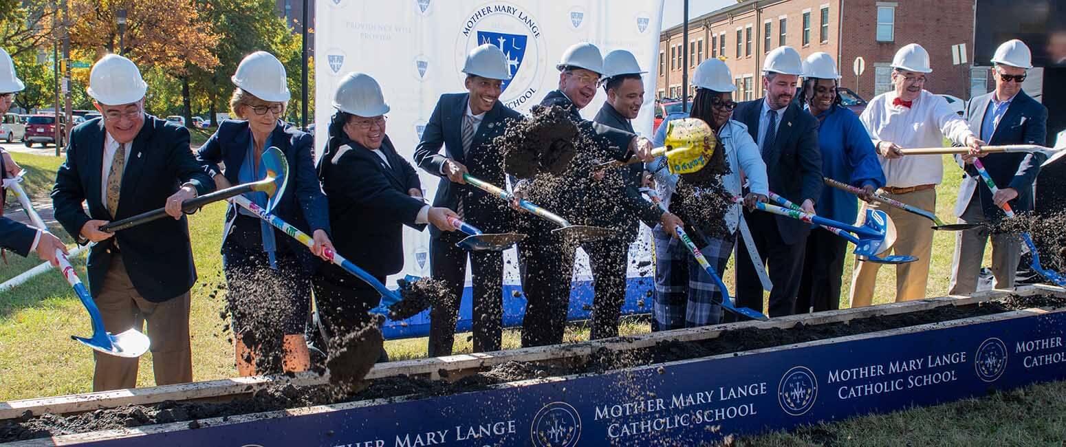 Archdiocese breaks ground for Mother Mary Lange Catholic School