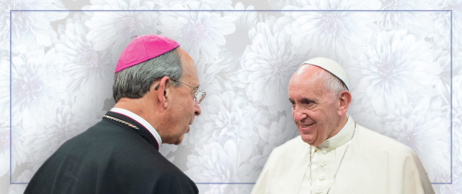 Send your greetings to Pope Francis for his 50th priestly jubilee