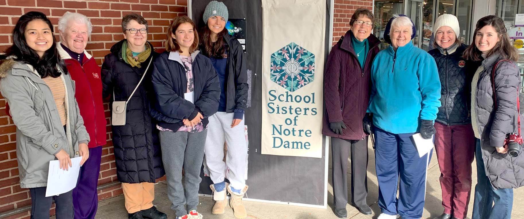 NDP joins School Sisters of Notre Dame in nudging shoppers to help environment
