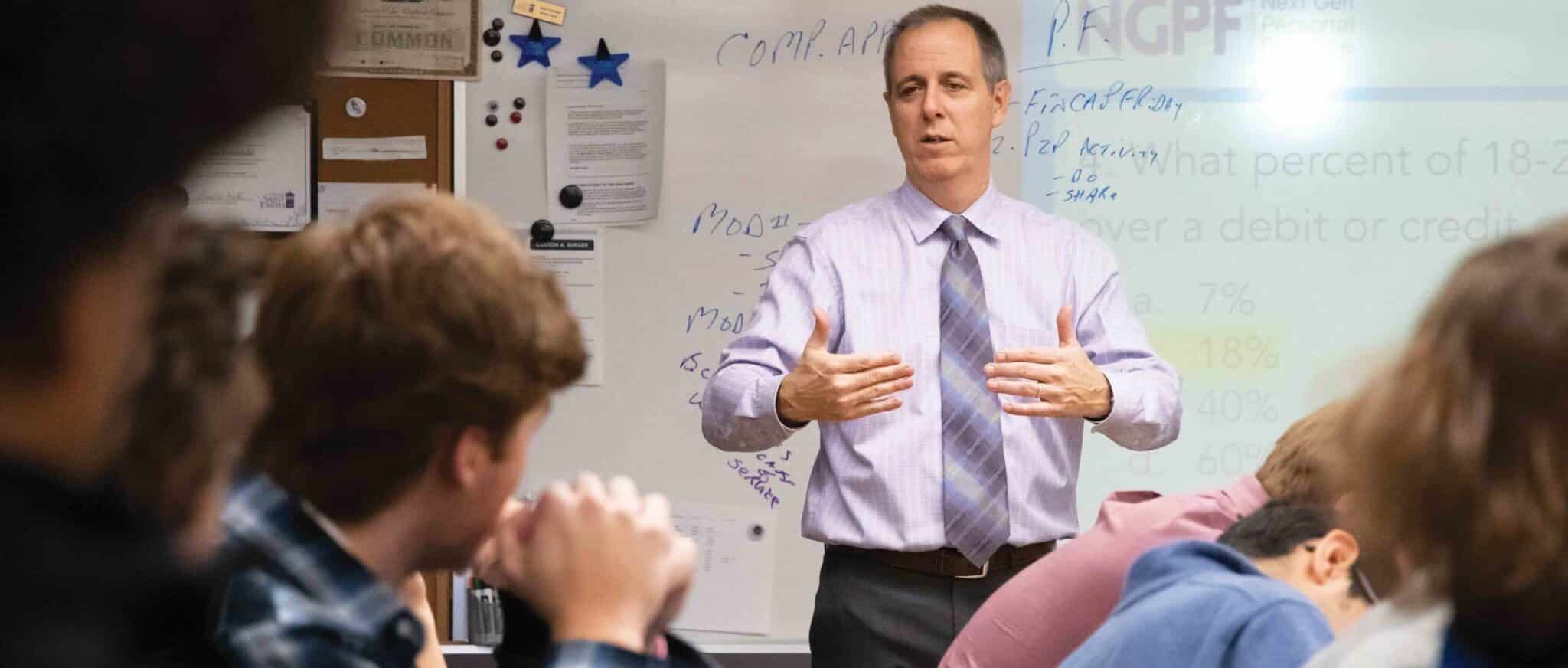 Financial literacy, life skills routine at Mount St. Joseph