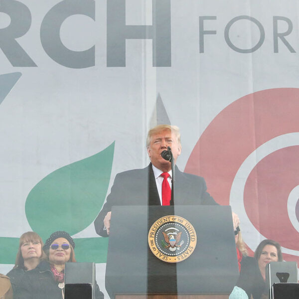 Trump tells March for Life attendees he welcomes their commitment to life