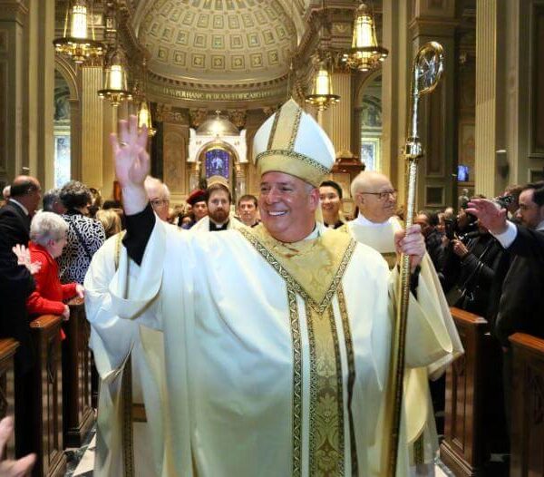 Roar from congregation greets Philadelphia’s new shepherd at installation