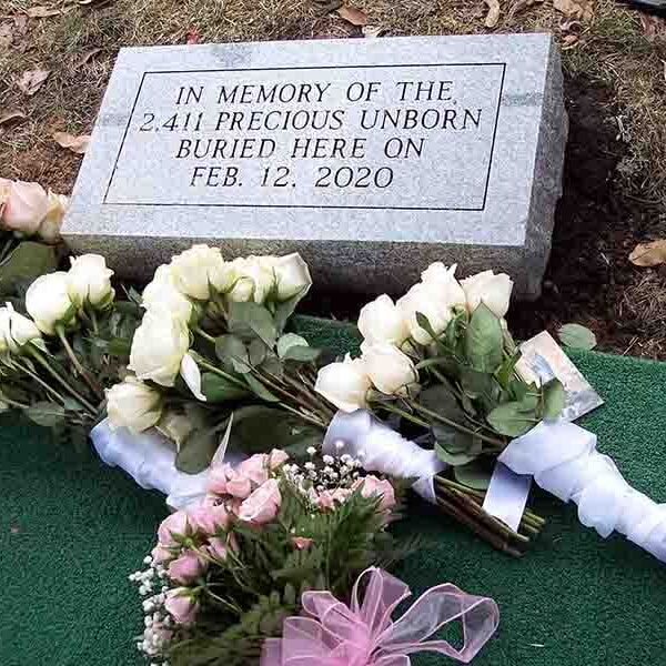 Remains of aborted babies now in final resting place in Indiana cemetery