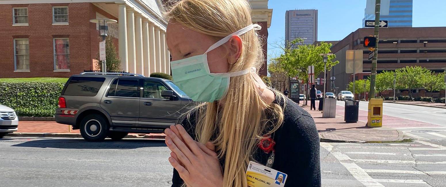 Archbishop Lori leads blessings of Baltimore’s downtown hospitals