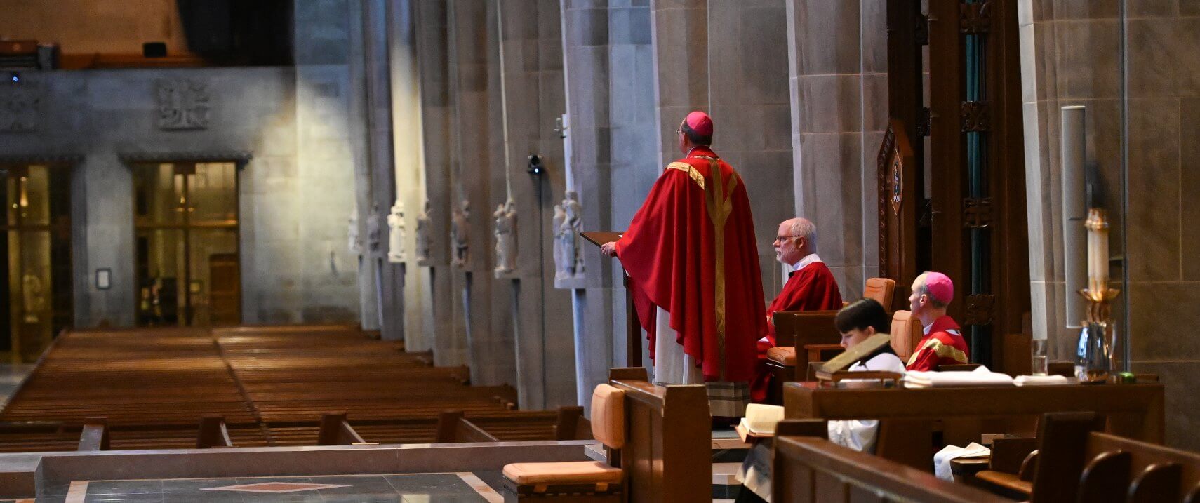 Archbishop marks Holy Thursday and Good Friday via livestream