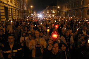 candlelight procession