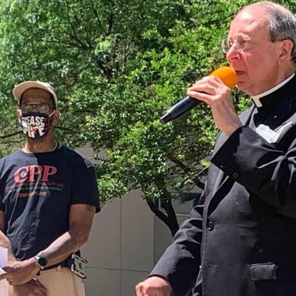 Archbishop Lori offers invocation at ‘Protest with a Purpose’