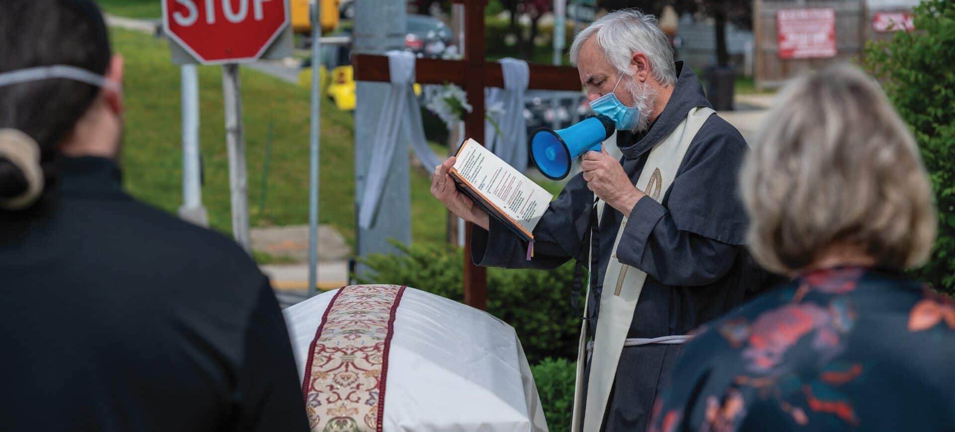 In challenging time, priests lean on their own loss as they bury the dead