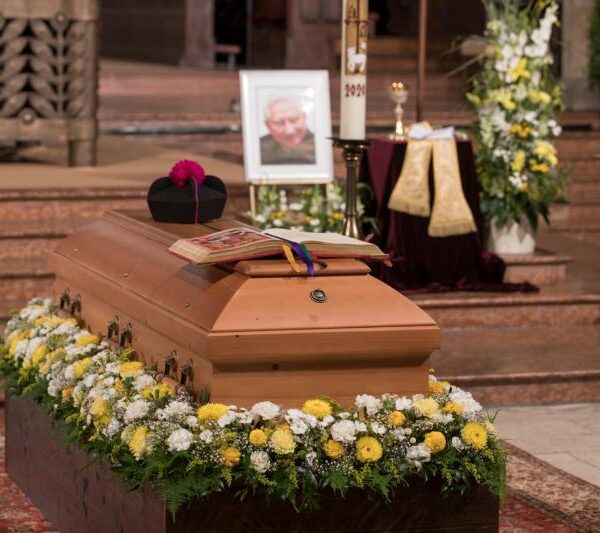 Retired Pope Benedict follows his brother’s funeral virtually