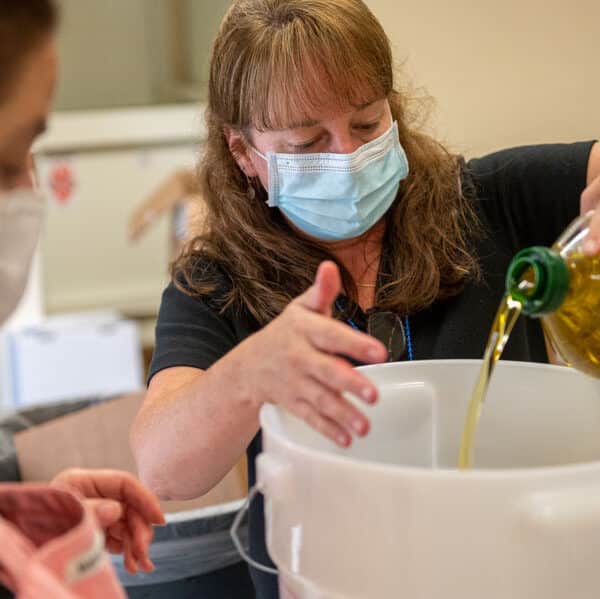 Oils blessed, promises renewed at delayed chrism Mass