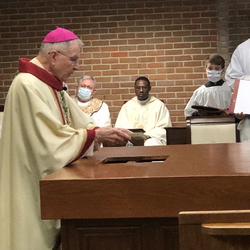 New Orleans Archbishop Aymond Reconsecrates Church Altar Calls Priest