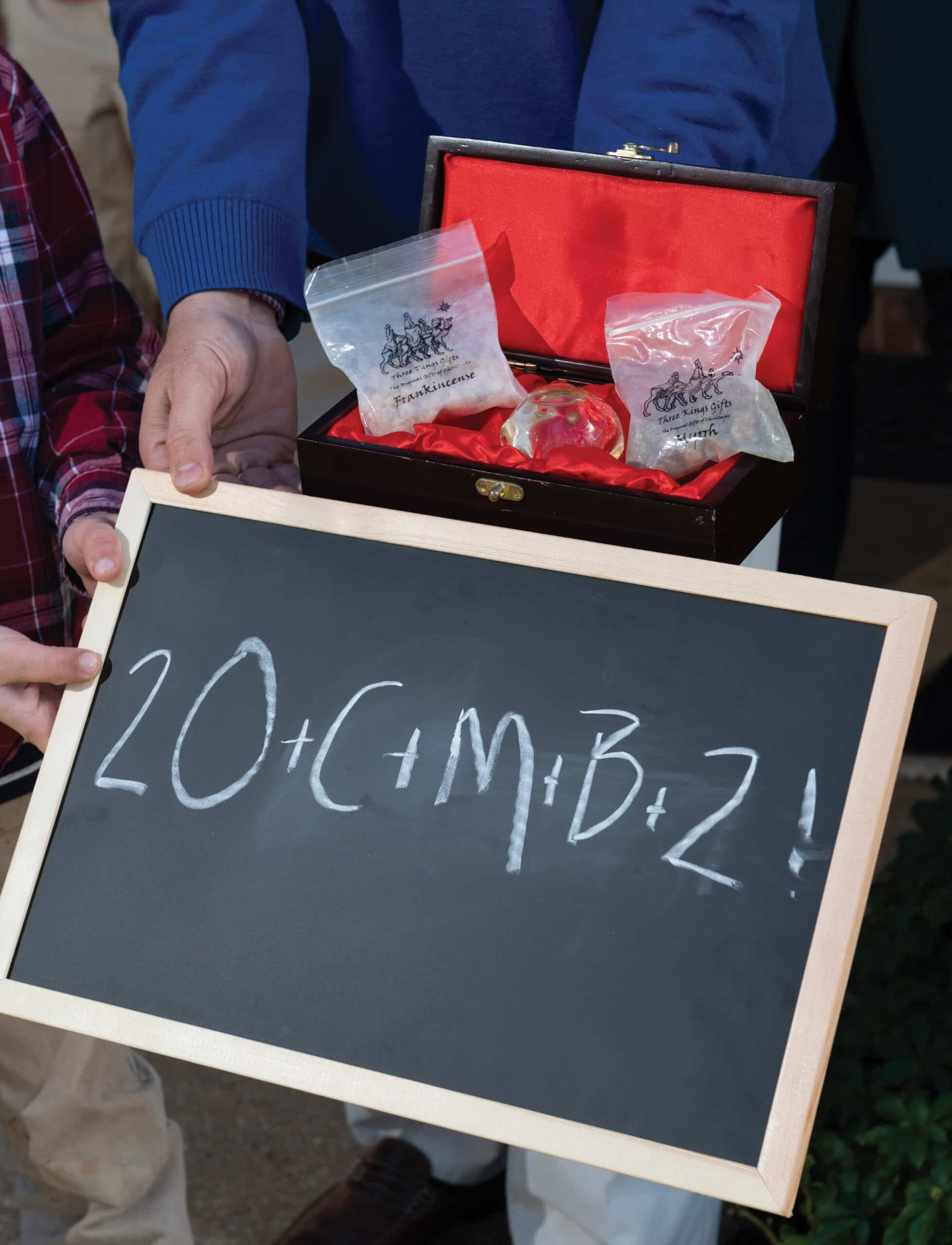 Chalk Talk Epiphany door blessing is symbol of hope in 2021 Catholic