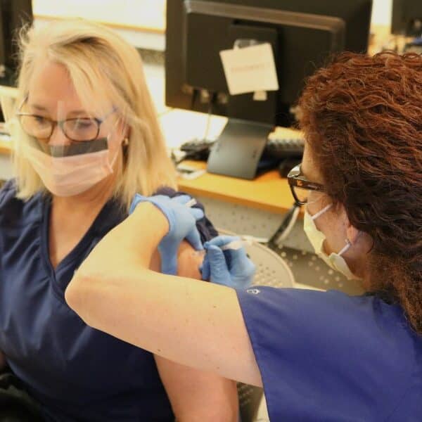 UM St. Joseph Medical Center’s staff among the first in nation to receive COVID-19 vaccine