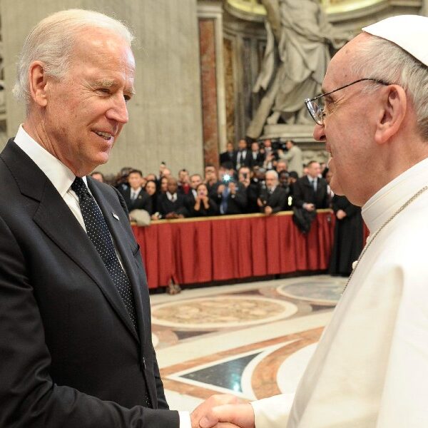 Pope prays Biden works to heal divisions, promote human dignity