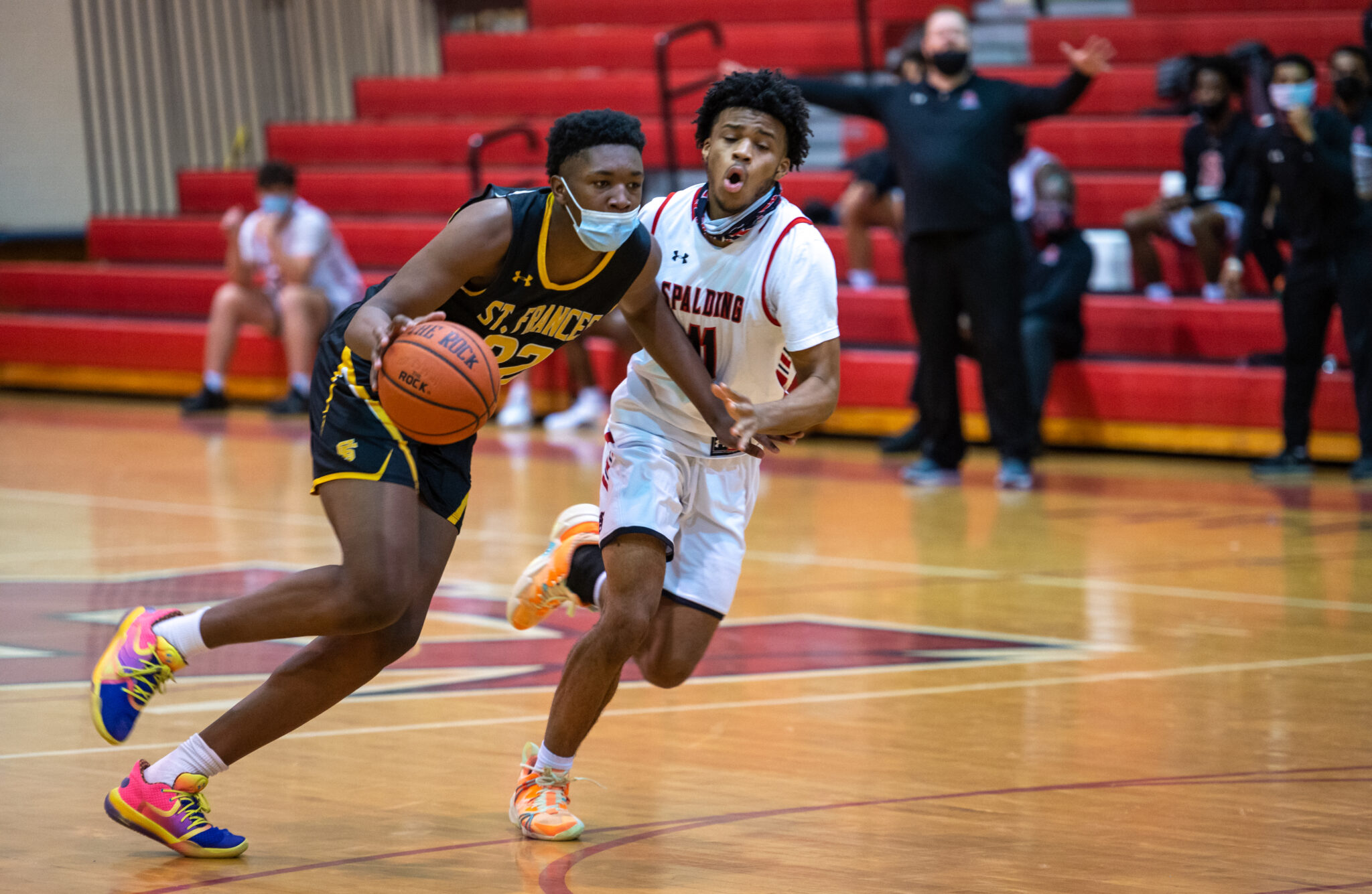 St. Frances Academy rolls at Spalding as BCL basketball returns ...