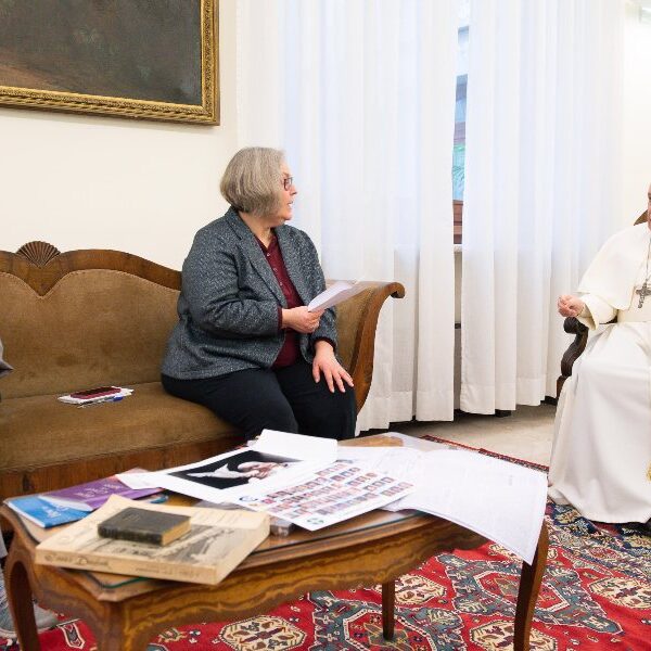 Pope talks about Iraq trip, Catholic journalism, church in U.S.