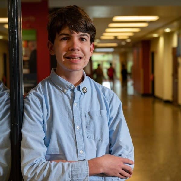 Knott scholar at Calvert Hall pays it forward