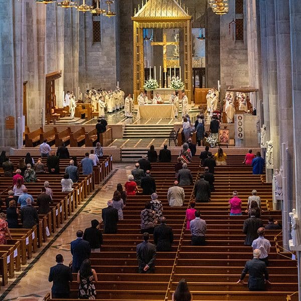 Archdiocese of Baltimore relaxes social distancing for Masses