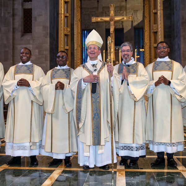 Archbishop Lori ordains five men as transitional deacons